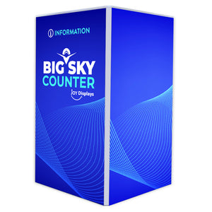 2 ft. x 2 ft. x 40 in. Big Sky Counter