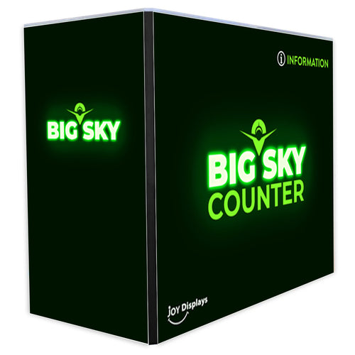 BACKLIT - 4 ft. Big Sky Counter - 40