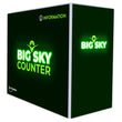 Load image into Gallery viewer, BACKLIT - 4 ft. Big Sky Counter - 40&quot;h SILVER