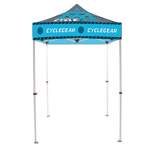 5 Ft. Casita Canopy Tent - Steel - Full-Color UV Print Graphic Package