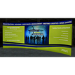 Load image into Gallery viewer, 20ft Formulate Master WH1 Horizontal Curve Tradeshow Fabric Backwall