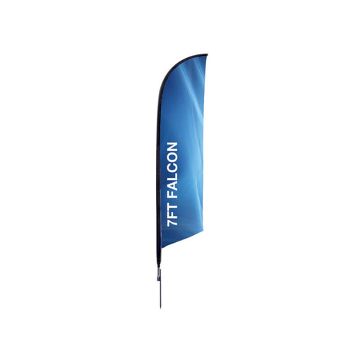 7 Ft. XSmall Falcon Flag Graphic Package
