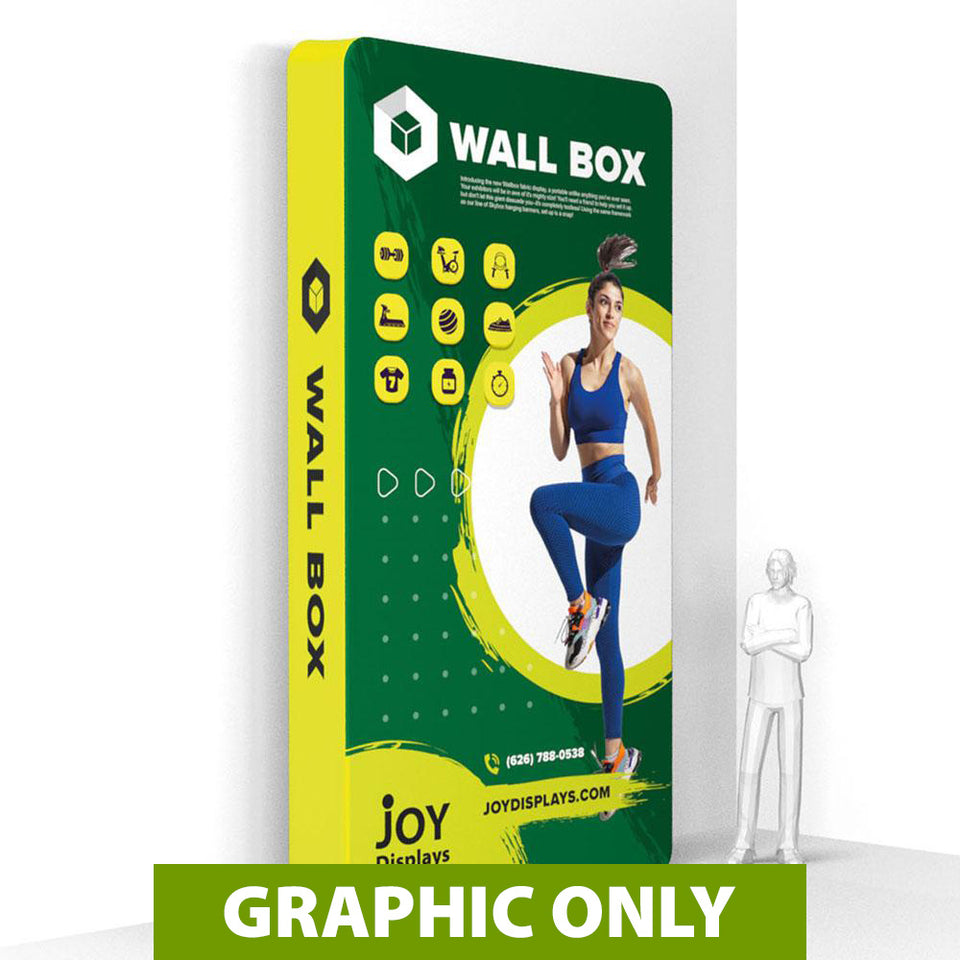 GRAPHIC ONLY - 8 Ft. Wallbox - 15'H Replacement Graphic