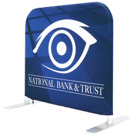 EZ Barrier Small - Crowd Control Fabric Graphic Package