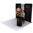 Load image into Gallery viewer, EZ Tube Connect 10FT Kit C Convention Banner Graphic Packages
