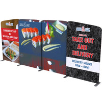 EZ Tube Connect 20FT Kit H Convention Banner Graphic Packages
