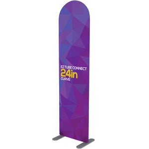 EZ Tube Connect 2 Ft. X 7.5 Ft. Curved Top Fabric Graphic Banner