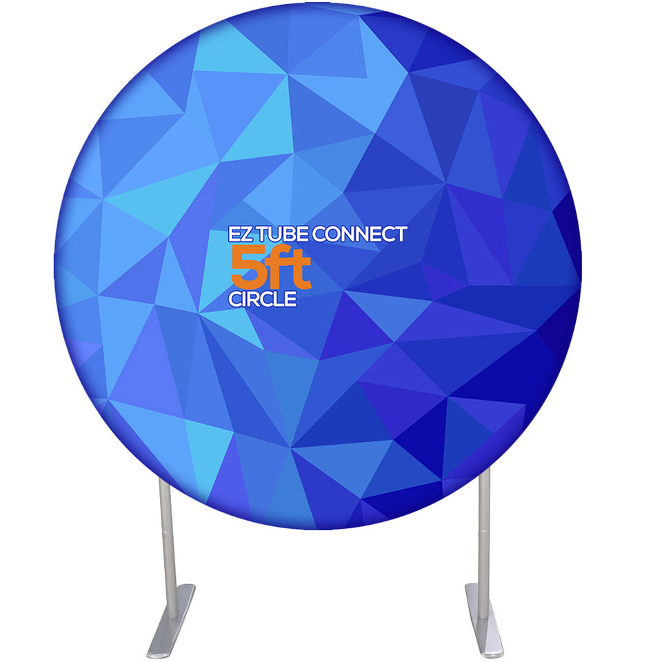 EZ Tube Connect Circle 5ft Graphic Package