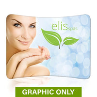 GRAPHIC ONLY - 10 Ft. EZ Tube Display - Curve Replacement Graphic