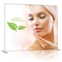 8 Ft. EZ Tube Display - Straight Trade Show Exhibit Booth