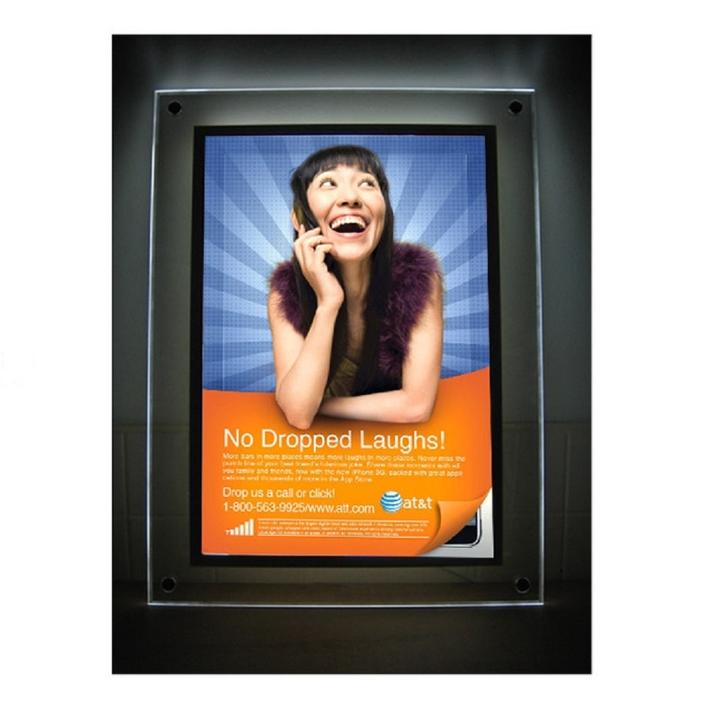 Crystal Light Box with Print - Main Image