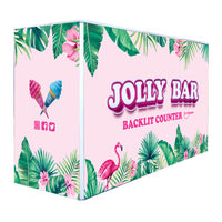 6 ft. x 2 ft. x 40 in. Jolly Bar Counter