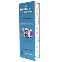 Lumière Light Wall® 2.5ft X 7.5ft Fabric Graphic Package (No Lights)