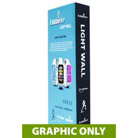  - GRAPHIC ONLY - Lumière Light Wall® 2.5ft X 7.5ft -  (Backlit) Replacement Graphic