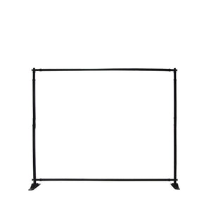5 Ft. Mini-Slider Banner Stand - 4 Pole Pockets - 8'H Fabric Graphic Package