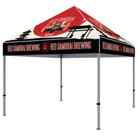 ONE CHOICE - 10 Ft. Canopy Steel Tent Dye-Sub Graphic Package