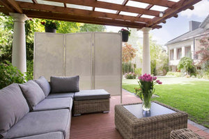 Folding Outdoor Privacy Screen