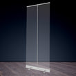 Load image into Gallery viewer, Floor Standing Sneeze Guard - 31.5&quot; W X 80&quot; H - Freestanding Roll Up Clear Shield