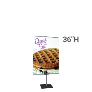 Promo Stand Double 24 In. Fabric Graphic Package