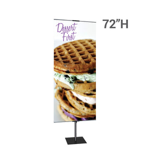 Promo Stand Double 24 In. Fabric Graphic Package