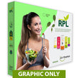Load image into Gallery viewer, GRAPHIC ONLY - 10 Ft. RPL Fabric Pop Up Display - 89&quot;H Straight Replacement Graphic