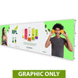 Load image into Gallery viewer, GRAPHIC ONLY - 30 Ft. RPL Fabric Pop Up Display - 89&quot;H Straight Replacement Graphic