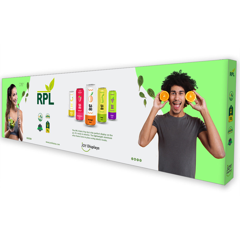 30 Ft. RPL Fabric Pop Up Display - 89