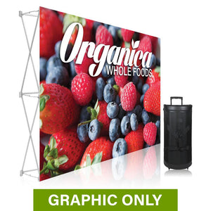 GRAPHIC ONLY - 7 Ft. Ready Pop Fabric Display - 5'H Straight Replacement Graphic