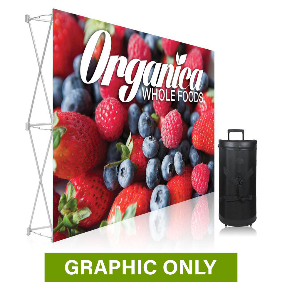 GRAPHIC ONLY - 7 Ft. Ready Pop Fabric Display - 5'H Straight Replacement Graphic