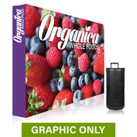  - GRAPHIC ONLY - 7 Ft. Ready Pop Fabric Display - 5'H Straight Replacement Graphic