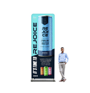 Rejoice Tension Fabric Banner - Tubing Graphic Displays - Convention Expo Signage
