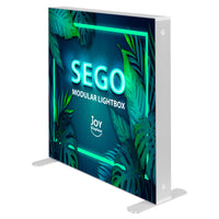 BACKLIT - 3.3 x 3.3ft. SEGO Modular Double-Sided Lightbox Display
