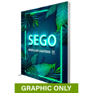 GRAPHIC ONLY - SEGO Modular Lightbox Display Replacement Graphics - Single-Sided