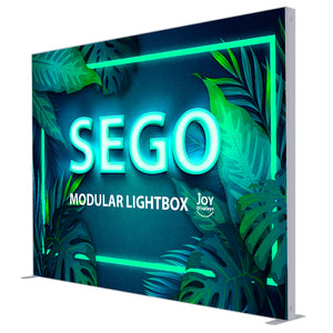 BACKLIT - 9.8 x 7.4ft. SEGO Double-Sided Lightbox