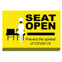 Social Distancing Chair Covers - 10-Pack