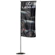 Load image into Gallery viewer, Splash Outdoor Banner Stand With 2.6 Ft. X 5 Ft. Single-Sided Graphic Package