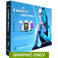  - GRAPHIC ONLY - BACKLIT - 10ft X 7.5ft Lumière Light Wall® - Replacement Graphic