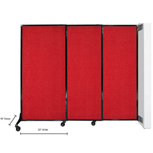 Wall-Mounted QuickWall Sliding Partition