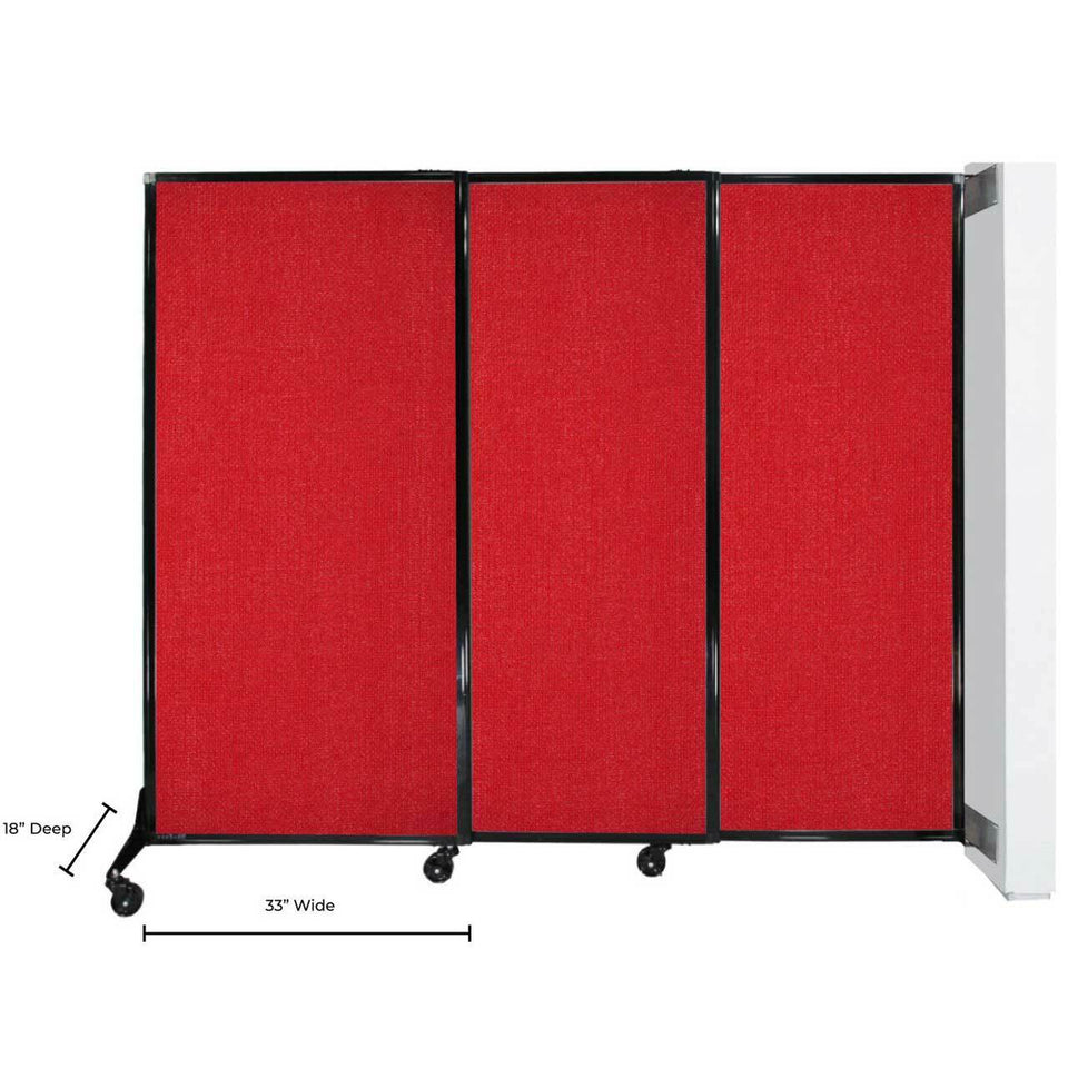 Wall-Mounted QuickWall Sliding Partition