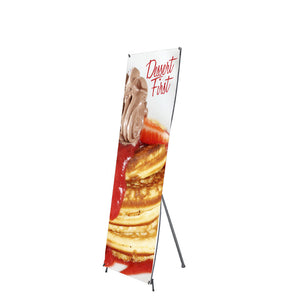X1 Banner Stand Small 24 In. X 71 In. Graphic Package