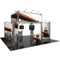 20X20 Modular Island Exhibit - Aarhus Orbital Express Truss