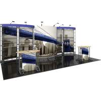 Aries Orbital Express Truss 20ft Trade Show Exhibit