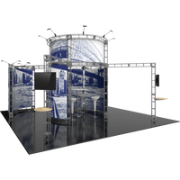 20X20 Modular Island Exhibit - Atlas Orbital Express Truss