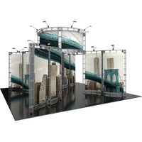 20X20 Modular Island Exhibit - Canis Orbital Express Truss