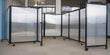 Load image into Gallery viewer, Polycarbonate Room Divider 360 Folding Portable Partition