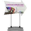 Load image into Gallery viewer, Contour Outdoor Sign Arrow Side