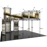 20X20 Modular Island Exhibit - Corvus Orbital Express Truss