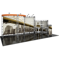 Epsilon Orbital Express Truss 20ft Trade Show Exhibit