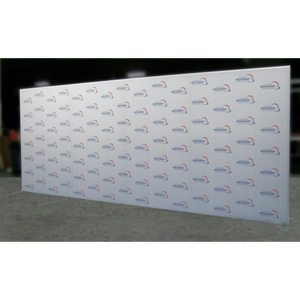 20ft Formulate Master WS1 Straight Frame Tradeshow Fabric Backwall