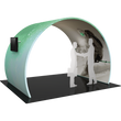 Load image into Gallery viewer, 12Ft Arch 01 Tension Fabric Formulate Exhibit Structure